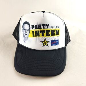Party Like An Intern Trucker Hat Snapback Internship Movie Promo Vince Vaughn